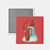 ルースター写真 マグネット (正面/裏面)