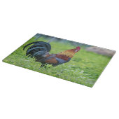 ルースター化粧ガラス切断板のコレクター カッティングボード (角)