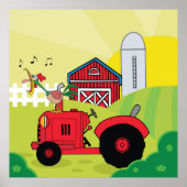 ルースター及びトラクター ポスター (正面)