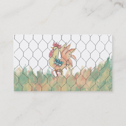 ルースター名刺 名刺 (裏面)