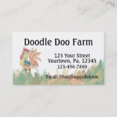 ルースター名刺 名刺 (正面)