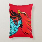 ルースター愛好者可逆 アクセントクッション (正面(垂直))