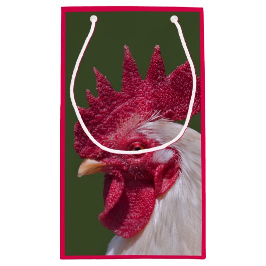 ルースター抱き枕 スモールペーパーバッグ (裏面)