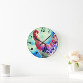 ルースター時計 ラウンド壁時計 (ホーム)