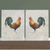 ルースター水カラースクリプト大理石テクスチャの切り離し 薄葉紙