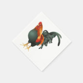 ルースター紙ナプキンス スタンダードカクテルナプキン (角)