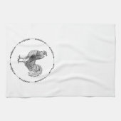 ルースター素朴ファームハウス キッチンタオル (横)