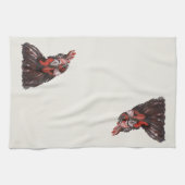 ルースター絵画ズファームハウスキッチンタオル キッチンタオル (横)