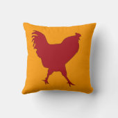 ルースター装飾用クッションおもしろいカラフルと クッション (裏面)