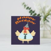 ルースター誕生日 カード (スタンド正面)