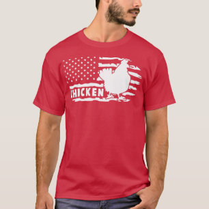 ルースター農家ヘンチックチキンズハートラブライフ Tシャツ