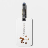 ルースター風見舞い雷_コーブ ラゲッジタグ (裏面縦)