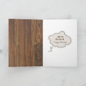 ルースター85th誕生日ユーモア カード (内部)