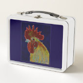 ルースター：フリースタイルヘッド メタルランチボックス (正面)