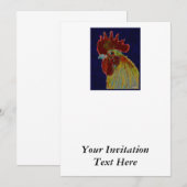 ルースター：フリースタイルヘッド 招待状 (正面/裏面)