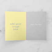 ルースター+ヘンの尾、グリーテおもしろいィングカード カード (内部)