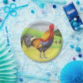 ルースター ペーパープレート (パーティー)