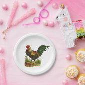 ルースター ペーパープレート (パーティー)