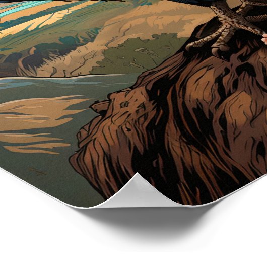 ルースター ポスター (角)