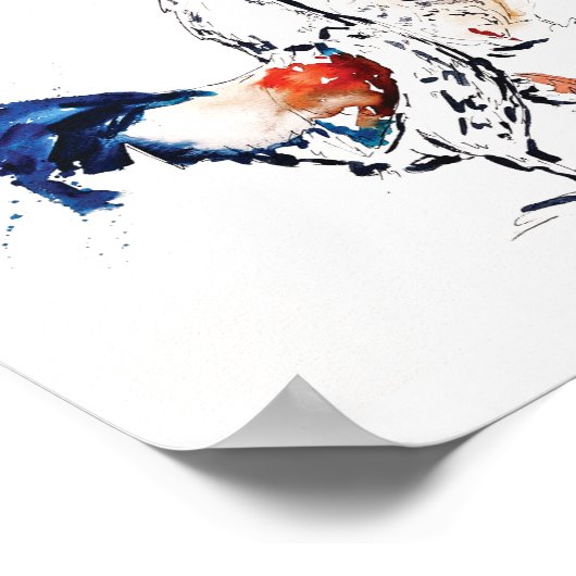 ルースター ポスター (角)