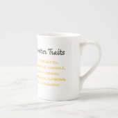 ルースター – 中国の〔占星術の〕十二宮図 ボーンチャイナマグカップ (右)