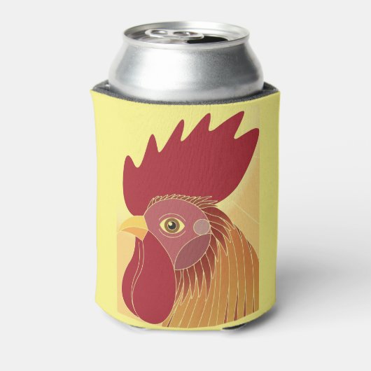 ルースター 缶クーラー (缶裏面)