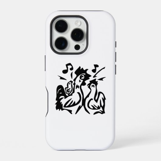 ルースター iPhoneケース (裏面)