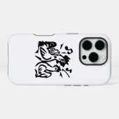 ルースター iPhoneケース (裏面横)
