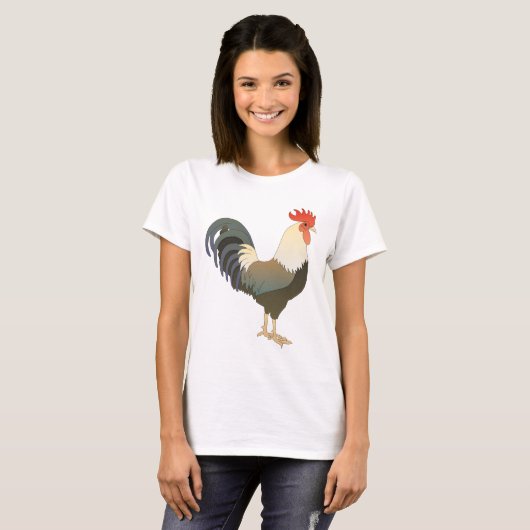 ルースター Tシャツ (正面フル)