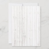 ルースティックな焼き物大会 フレンドギヴィング パンプキンパイ 招待状 (裏面)