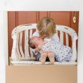 ルースティッククリスマス ウッド＆ヴァインズ マルチフォト 三つ折りクリスマスカード (内部最初)