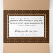 ルースティッククリスマス ウッド＆ヴァインズ マルチフォト 三つ折りクリスマスカード (内部中)