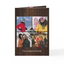 🎄ルースティッククリスマス　パーカー ポッセ バーンワッド カード