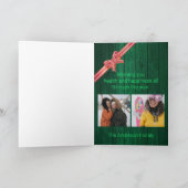 🎄ルースティッククリスマス　パーカー ポッセ バーンワッド カード (内部)