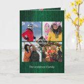 🎄ルースティッククリスマス　パーカー ポッセ バーンワッド カード (黄色い花)