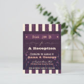 ルースティックポスター:アブガルネの夢 受付のみ 招待状 (スタンド正面)