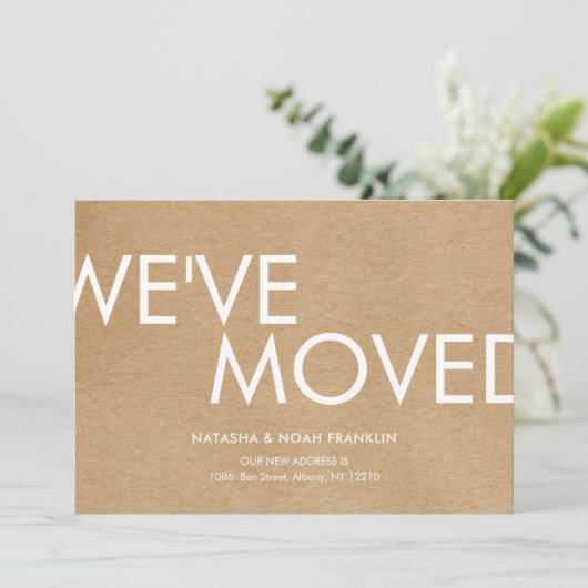 ルースティック クラフト ご住所変更のお知らせ 新しい住所のお知らせ (スタンド正面)