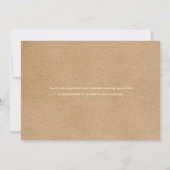 ルースティック クラフト ご住所変更のお知らせ 新しい住所のお知らせ (裏面)