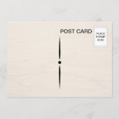 ルースティック スクッレント セーブ・ザ・デート (裏面)