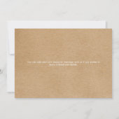 ルースティック スノーフレーク ビジネス カンパニー シーズンカード (裏面)