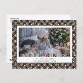 ルースティック バッファロー プライド スノー スター ビリーブ フォト シーズンポストカード (正面/裏面)