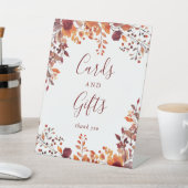 ルースティック バーガンディ オータム フォール カード＆ギフト 台座サイン (インサイチュ)