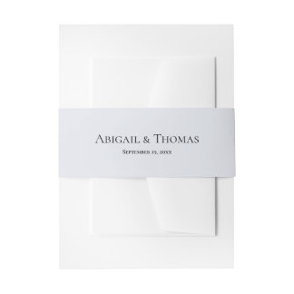 ルースティック ブルー マウンテン インビテーション ベリーバンド 招待状ベリーバンド