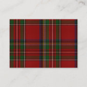 ルースティック ロイヤル スチュワート プライド 結婚式 封入カード エンクロージャーカード (裏面)