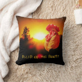 ルーストの支配者ルースターサンライズ クッション (ブランケット)