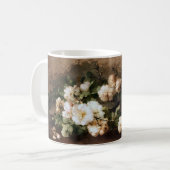 ルースンボームによるギターとバラの静物画 コーヒーマグカップ (正面左)