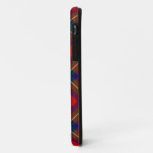 ルースヴェンタータン 赤 緑 青 格子 Case-Mate iPhoneケース (裏面/左)