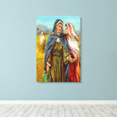 ルース1ルースがナオミのキャンバスに合う キャンバスプリント (インサイチュ (ウッドフロア))