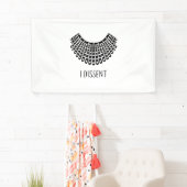 ルース・バダー・ギンズバーグ、RBGオブジェントカラー 横断幕 (インサイチュ)