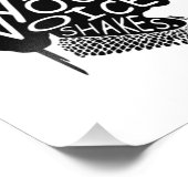 ルース・ベイダー・ギンズバーグ あなたの声が震えても意見を述べろ フォトプリント (角)